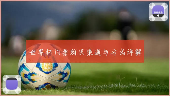 世界杯门票购买渠道与方式详解